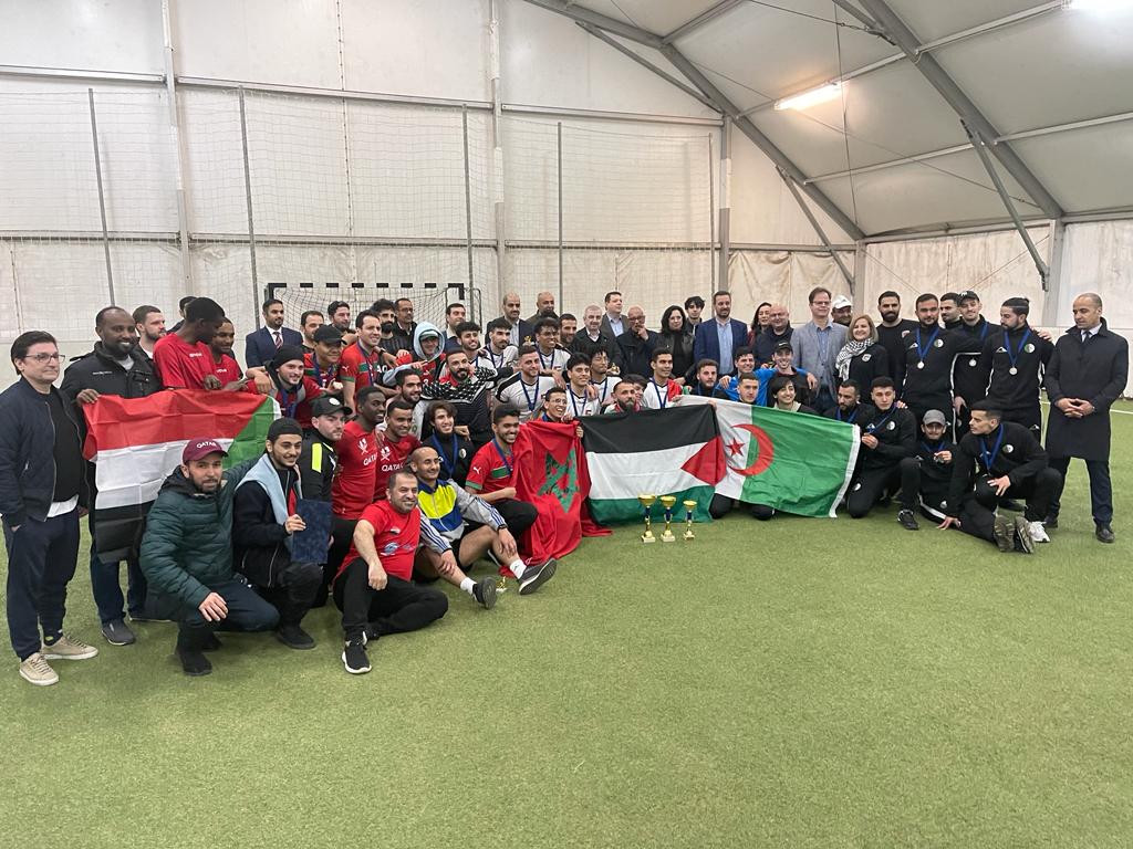 الجالية الفلسطينية تتصدر بطولة العرب في المجر