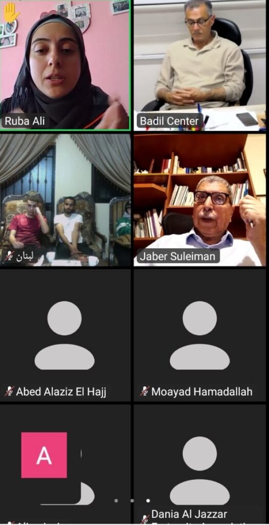 ندوة للشباب حول مواجهة أثار النكبة