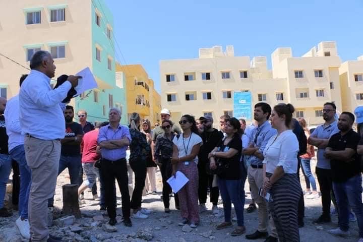 جولات ميدانية لإستشارية الاونروا في مخيمات الجنوب والشمال