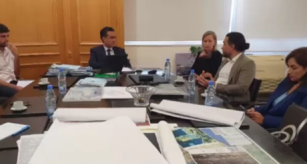 كلاوس تطلع حمية على مخطط سد الرشيدية