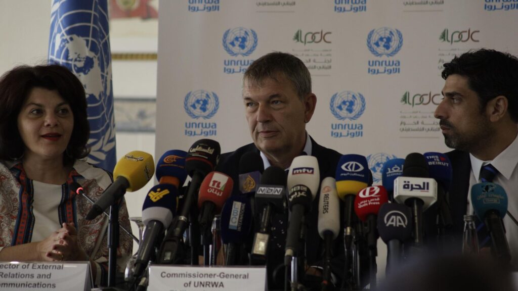 لازاريني يطلب إشراك الشباب في الحوار حول أزمة الأونروا