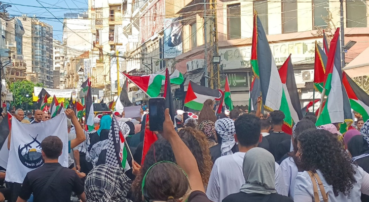 مسيرة تضامنية مع طوفان الأقصى في بيروت الأحد