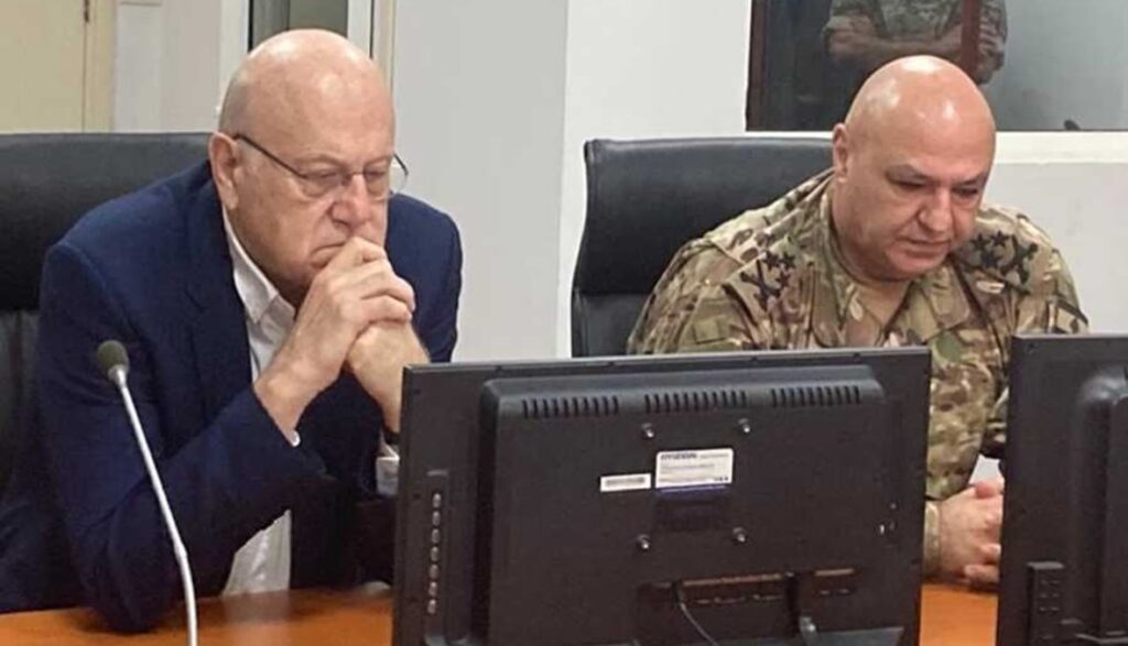 ميقاتي يتفقد القطاع الغربي وجنبلاط يدعو إلى الإستعداد للأسوأ