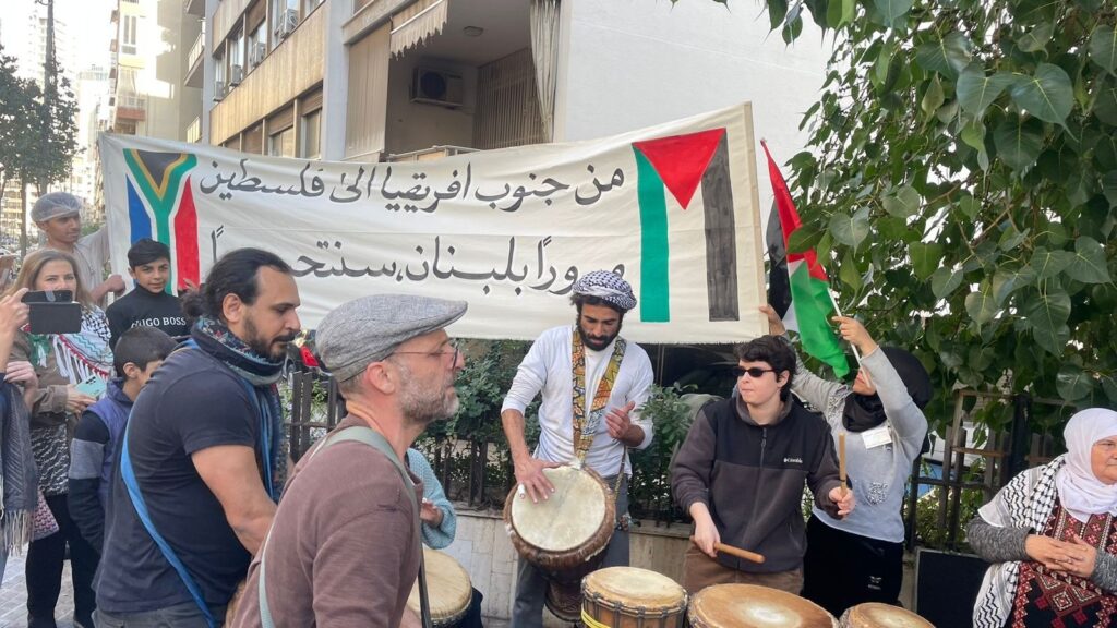 رسالة شكر لبنانية ـ فلسطينية لجنوب أفريقيا