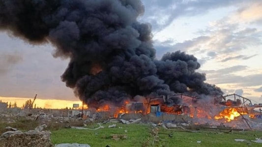 عدوان الغازية إستهدف شركة مولدات وضحاياه من الفلسطينيين والسوريين