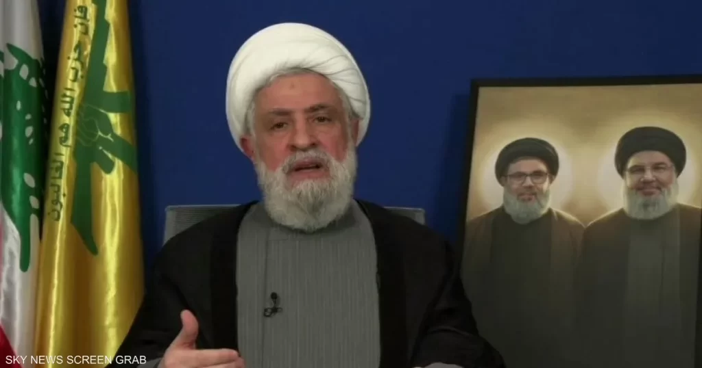 قاسم يحذر من مخطط صهيوني لتوطين الفلسطينيين في لبنان