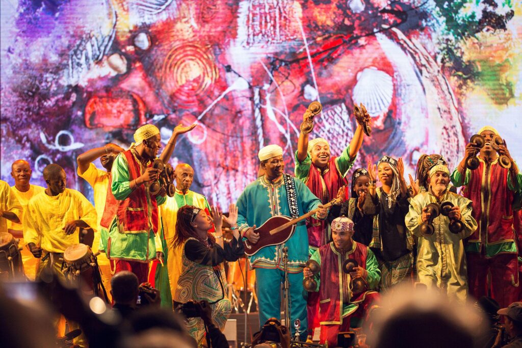 كناوة يحتفي بفلسطين