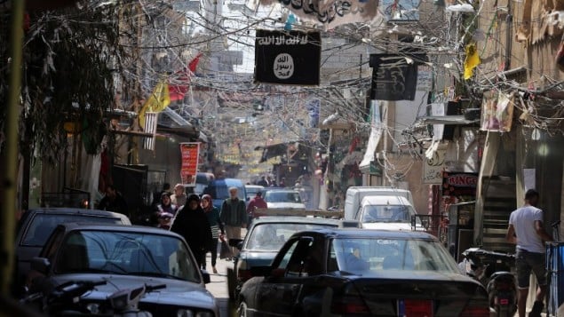 إحتجاجات على الإعتقالات في عين الحلوة