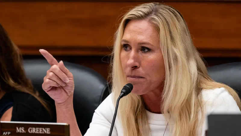 غرين تكسر إجماع الجمهوريين الأمريكيين على مساندة حرب الإبادة في غزة