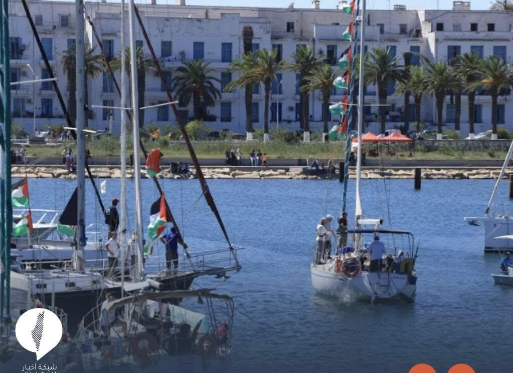 عمر المختار تنضم لأسطول الصمود المتجه لغزة