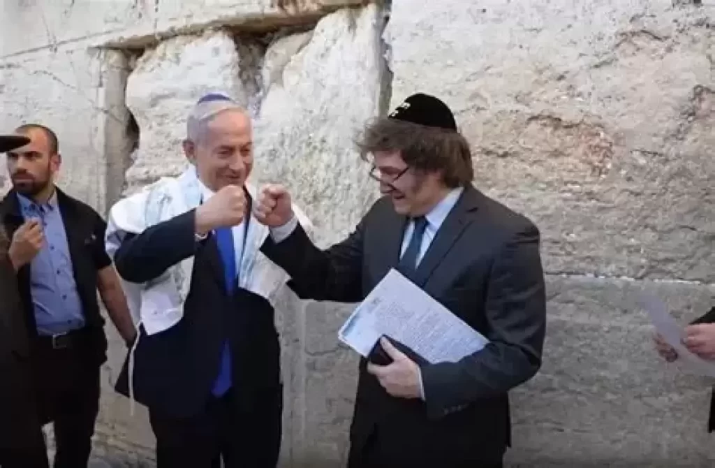 ميلي يلغي زيارة نتنياهو للأرجنتين خوفا على شعبيته