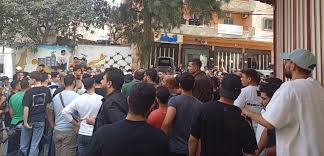 إحتجاجات في البداوي على إغلاق مسرب خليل الرحمن