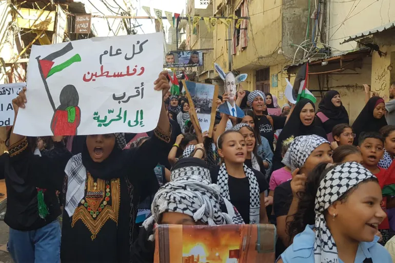 دعوات في المخيمات لإحياء ذكرى التقسيم بالإضراب الشامل