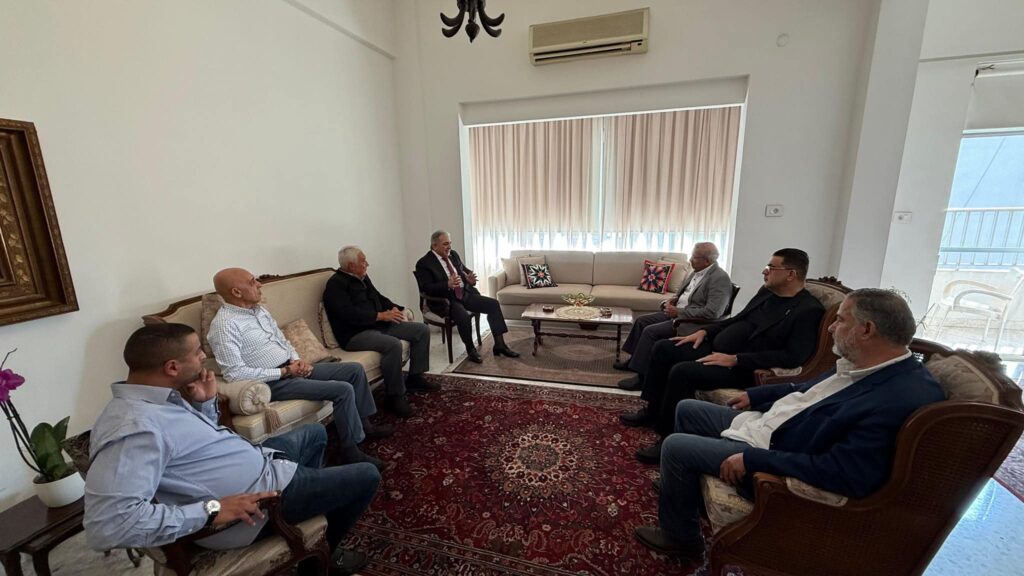 سعد يؤكد على حقوق اللاجئين الفلسطينيين في لبنان