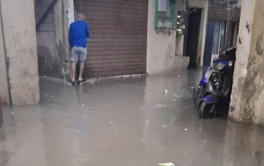 غرق جورة التراشحة في البرج