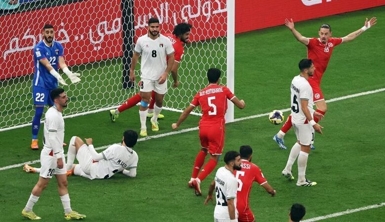 إقتراب المنتخب الفلسطيني من دور الثماني بعد تعادله مع تونس