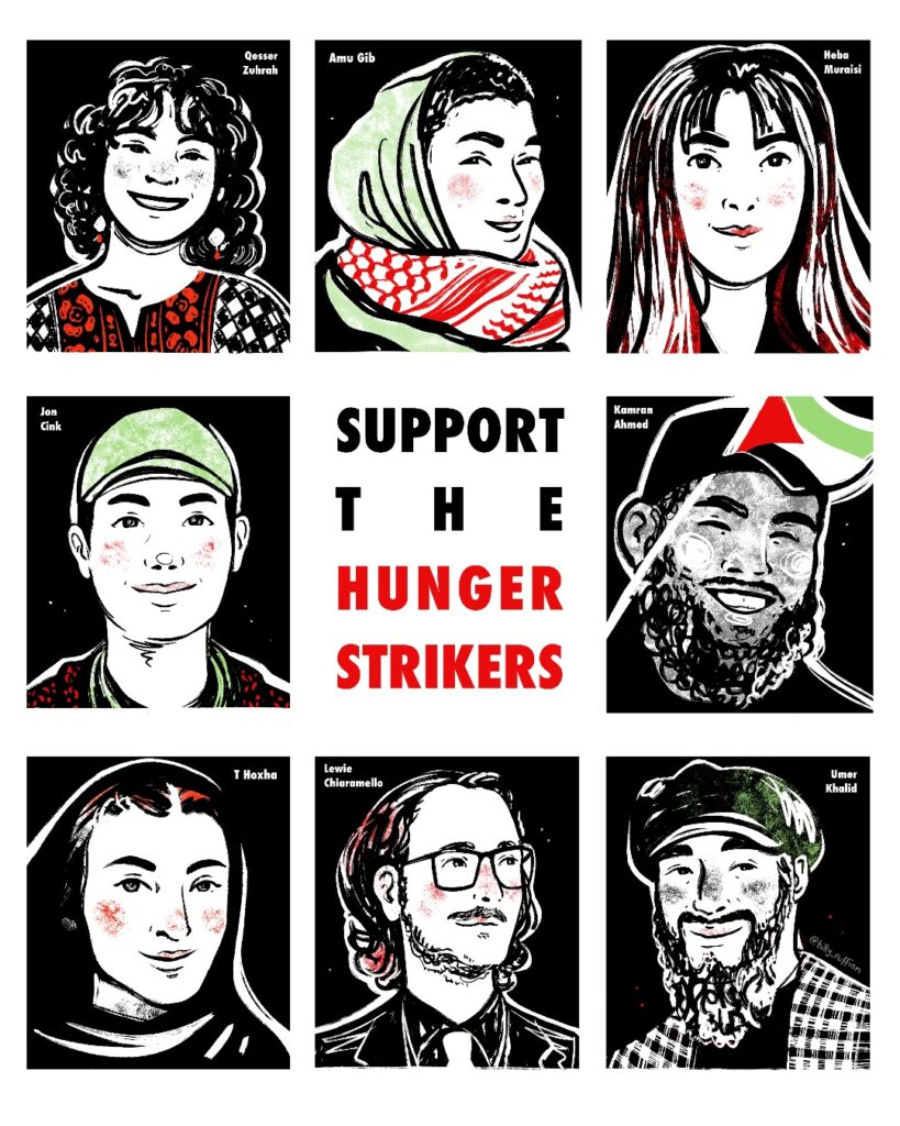 تظاهرة في لندن للإفراج عن معتقلي فلسطين أكشن