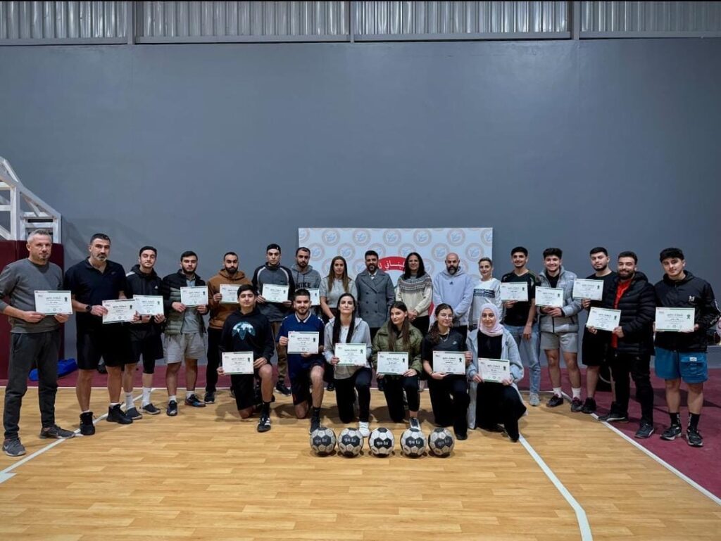 يابوس يشارك في دورة إعداد مدربي الفوتنت في طرابلس