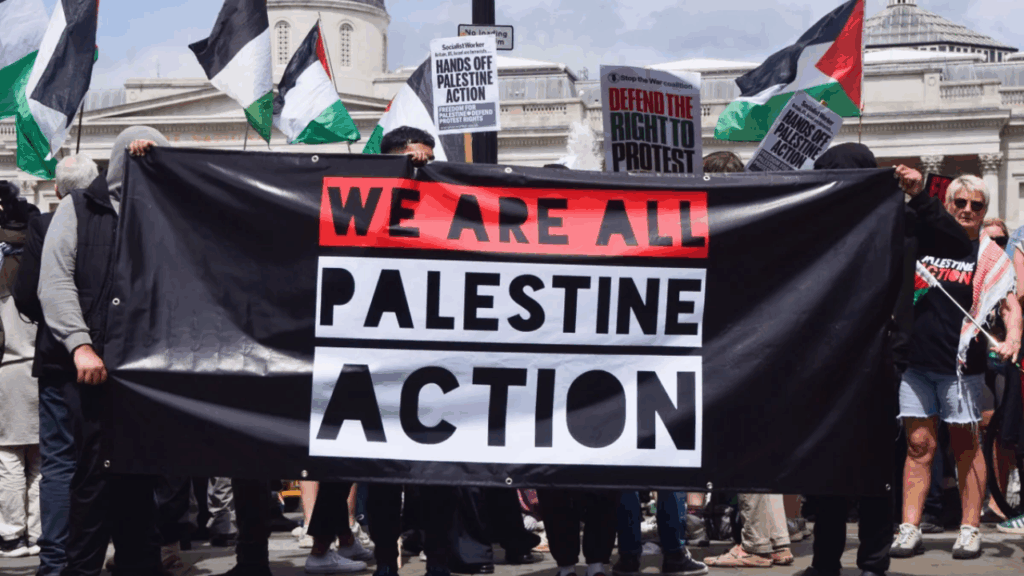 قرار قضائي بريطاني بإنهاء حظر فلسطين أكشن