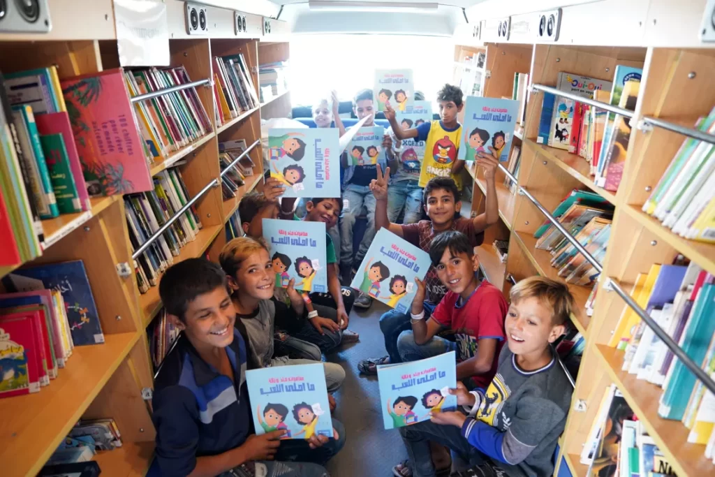 برامج خاصة للأطفال النازحين في المكتبات العامة