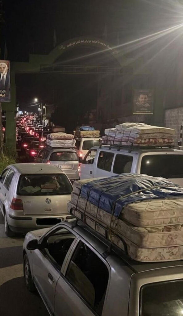 حركة نزوح من مخيمات صور بعد إنذار الكيان