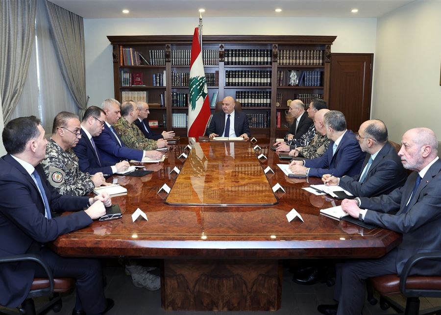 عون يدعو إلى الجهوزية الأمنية