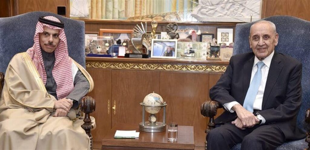 الرياض تراهن على بري للتهدئة الداخلية في لبنان