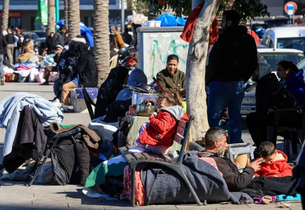 مليون نازح في لبنان