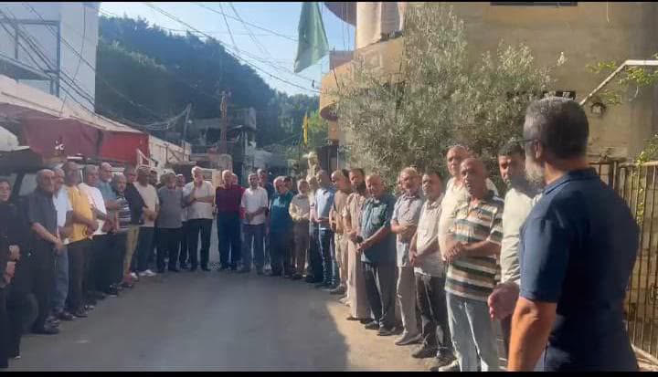إعتصام في البرج الشمالي إحتجاجا على دمج المدارس