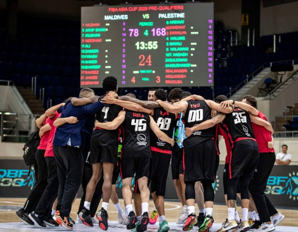 تأهل منتخب السلة الفلسطيني للدور الثاني في تصفيات آسيا