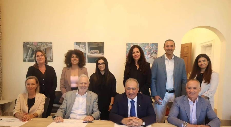 توقيع خطة البرنامج الفلسطيني لليونيسيف في بيروت