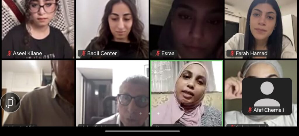 لقاء شبابي بين مخيمات لبنان وفلسطين